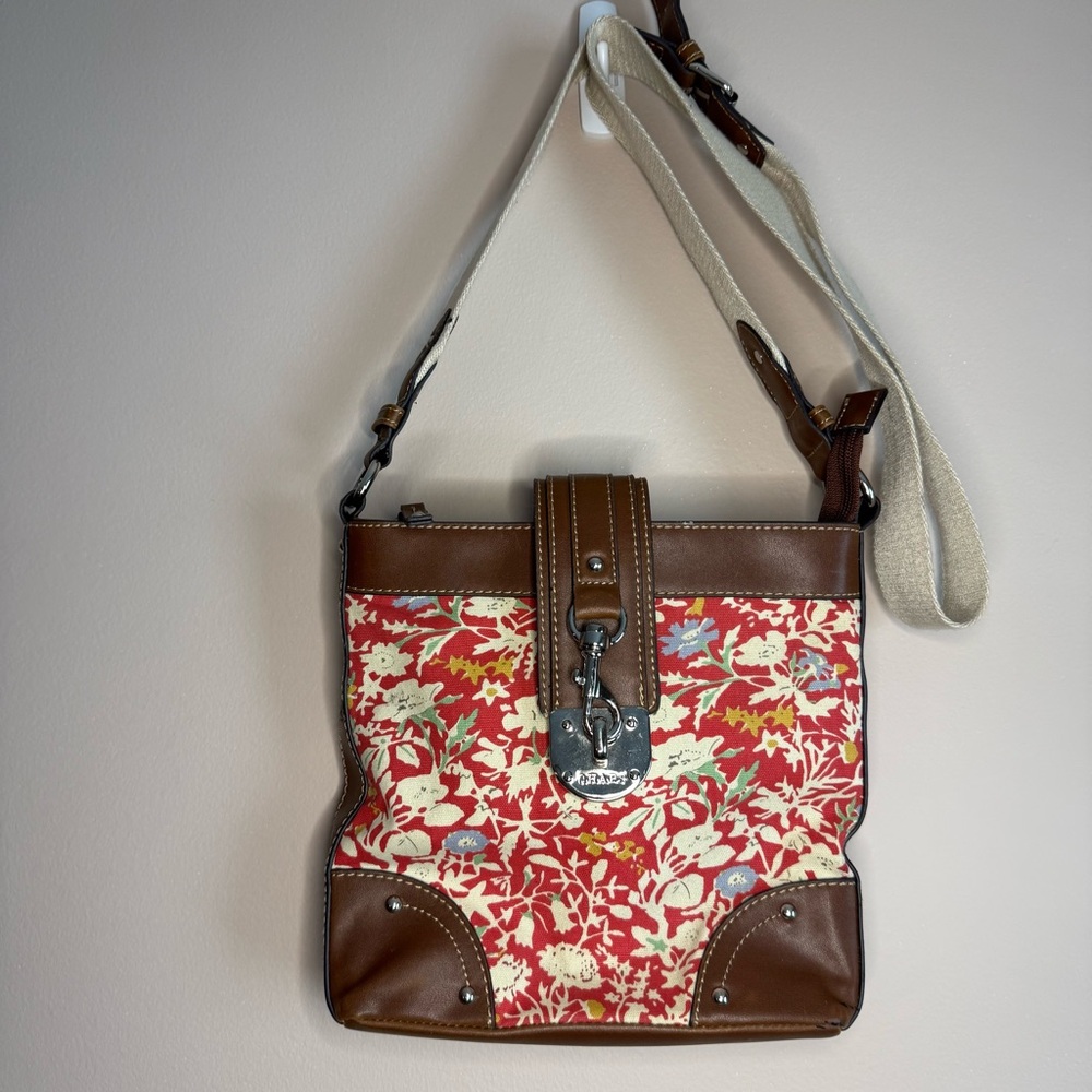 Chaps Floral Crossbody Bag